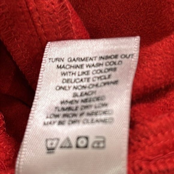 John Mark Butterfly Sleeves Suede Feeling Tunic Top Size Large - Picture 9 of 9